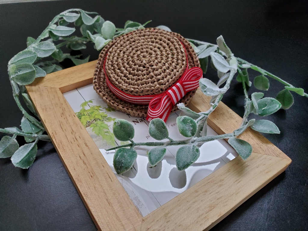 ぬい用カンカン帽子