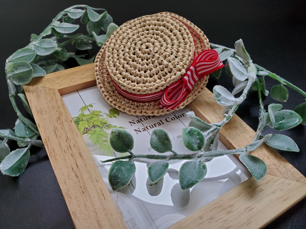 ぬい用カンカン帽子