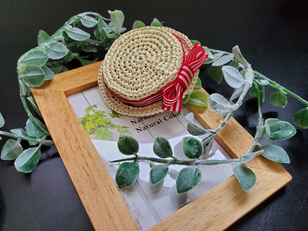 ぬい用カンカン帽子