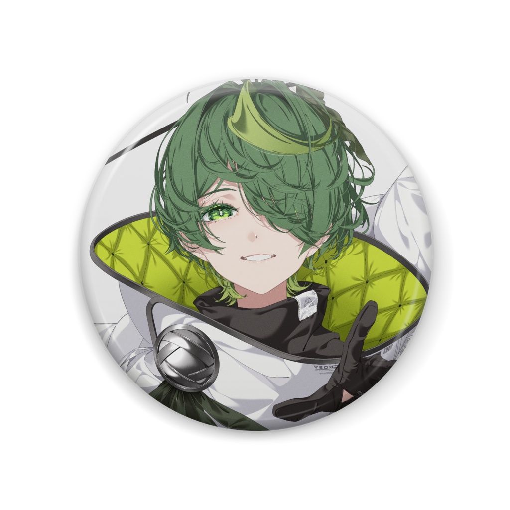 追従の缶バッジ