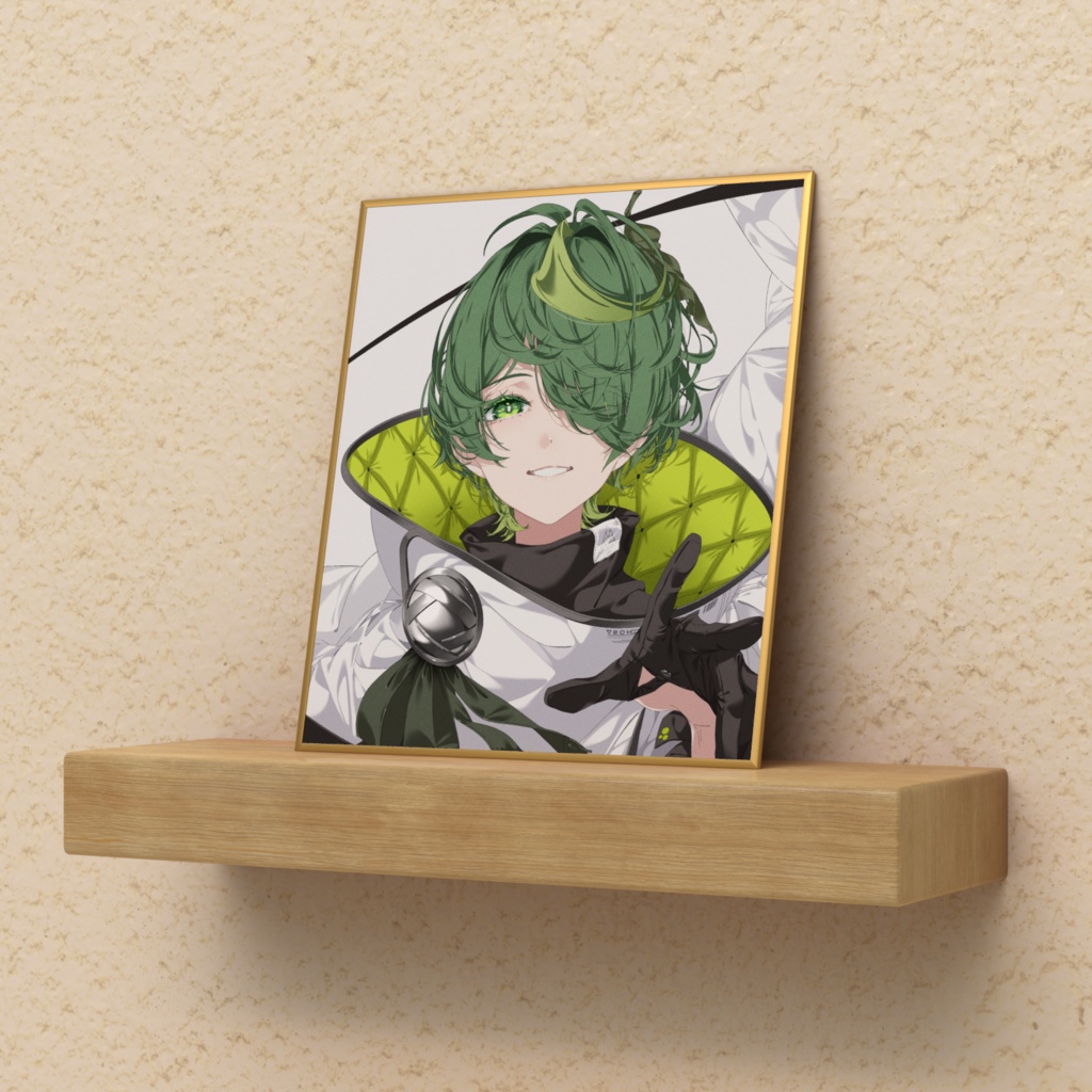 静観のミニ色紙