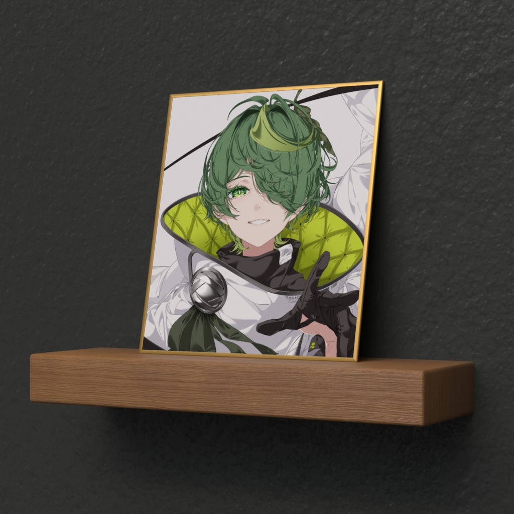 静観のミニ色紙