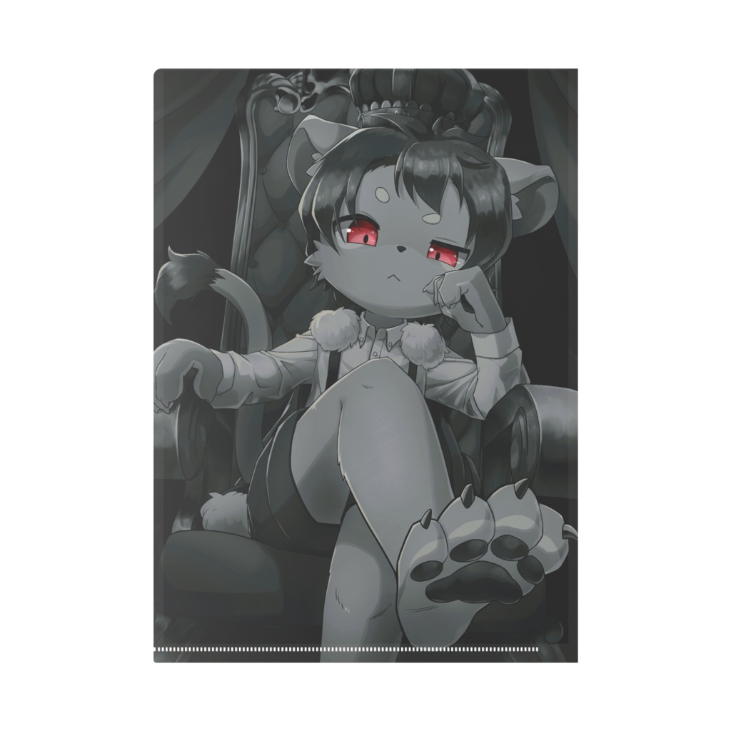 ケモノA4クリアファイル