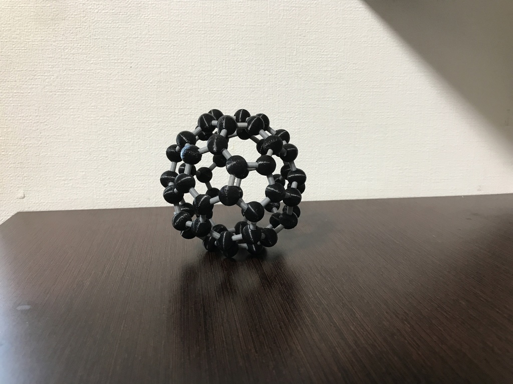 フラーレン分子模型