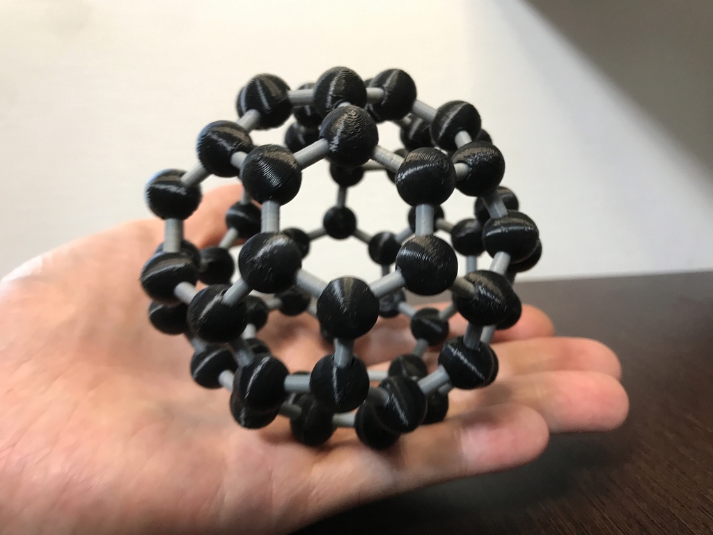 フラーレン分子模型