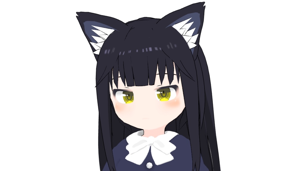 【無料オリジナル3Dモデル】みぃ