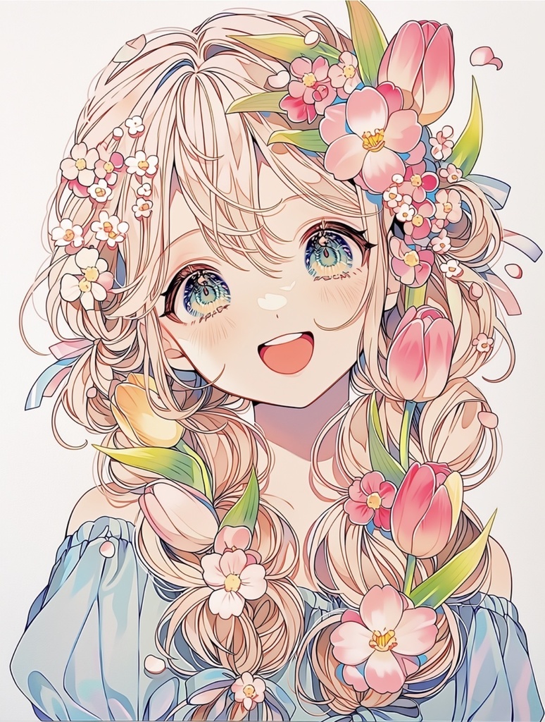 春　女の子 アイコン