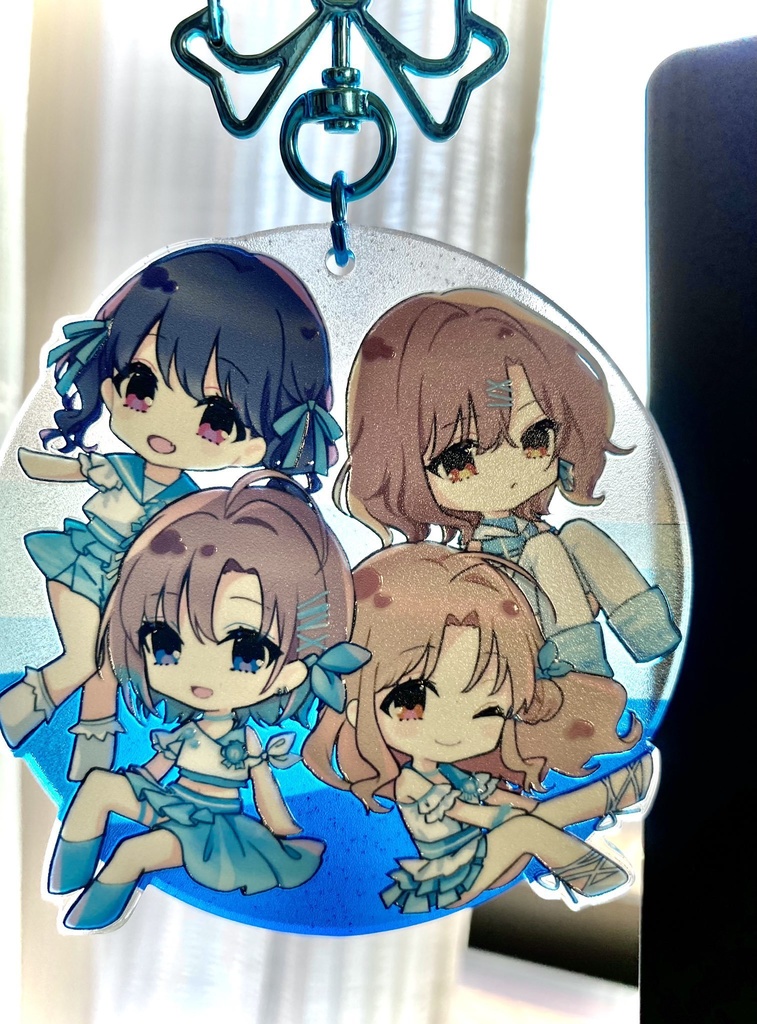 【C99】ノクチルアクリルキーホルダー