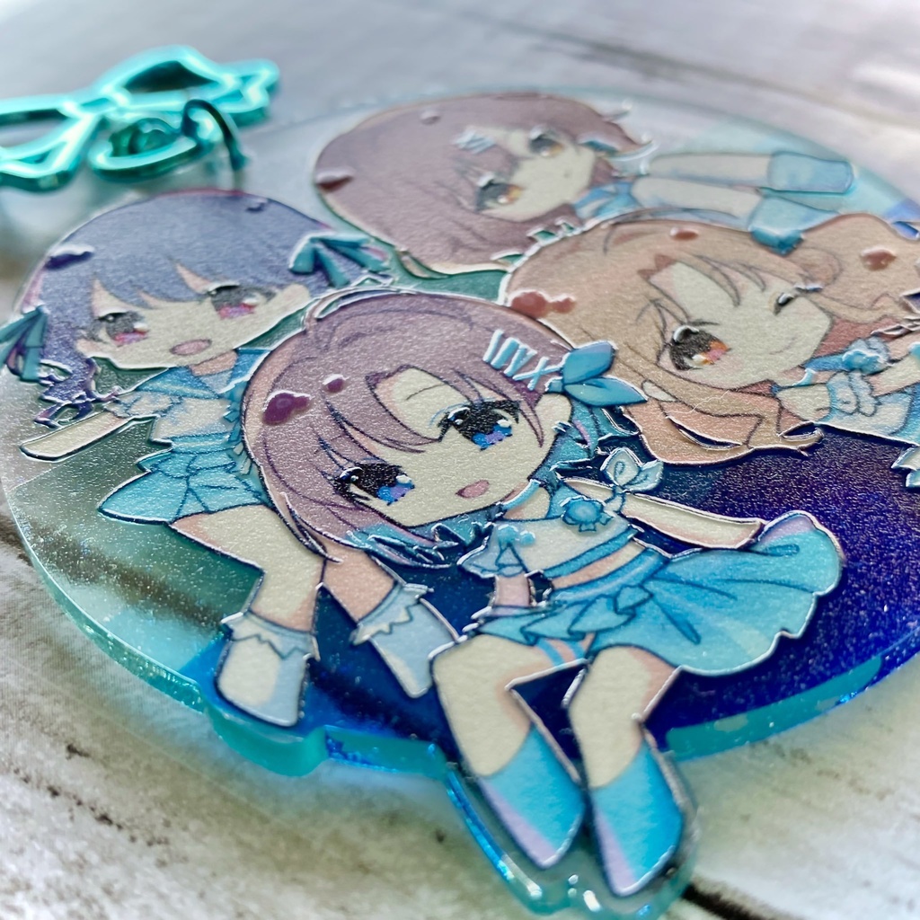 【C99】ノクチルアクリルキーホルダー