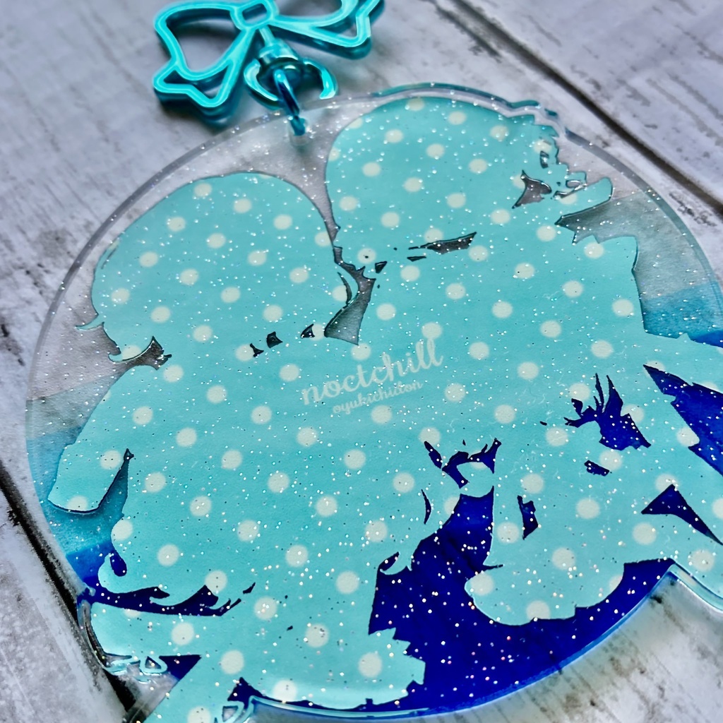 【C99】ノクチルアクリルキーホルダー