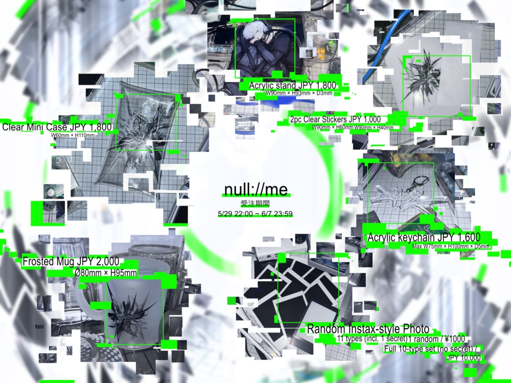 null://me Full 10-type set (no secret)