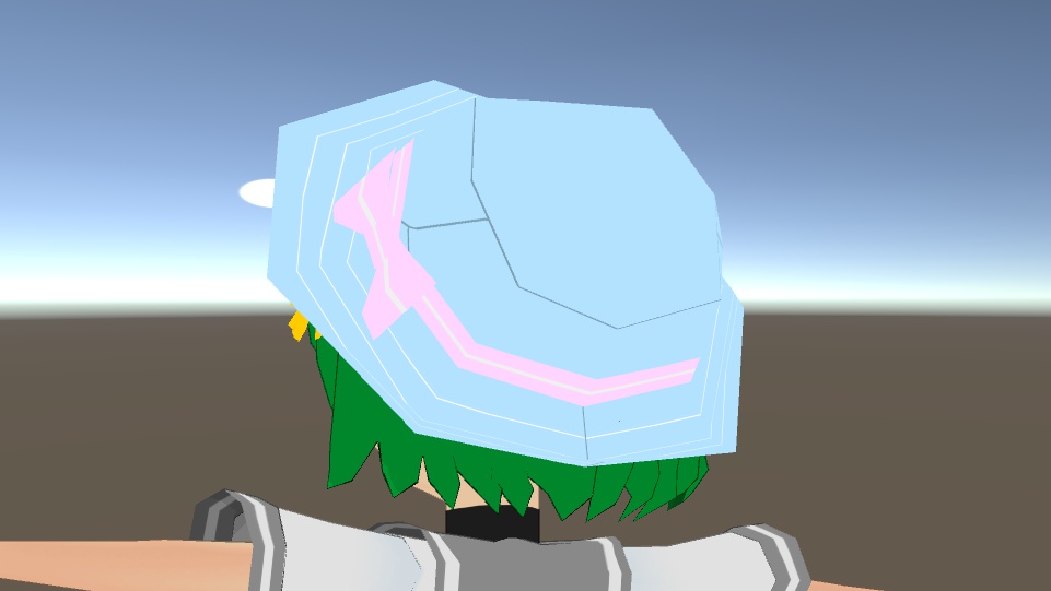 【アクセサリ】リボンのぼうし【△200】