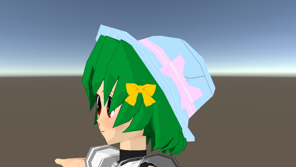 【アクセサリ】リボンのぼうし【△200】