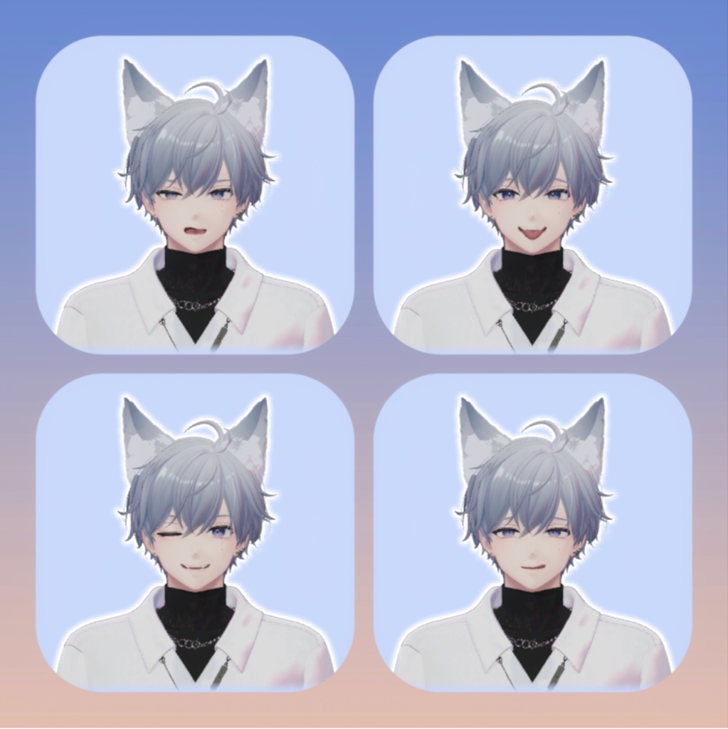 【狛乃専用】表情 7(+1)個セット