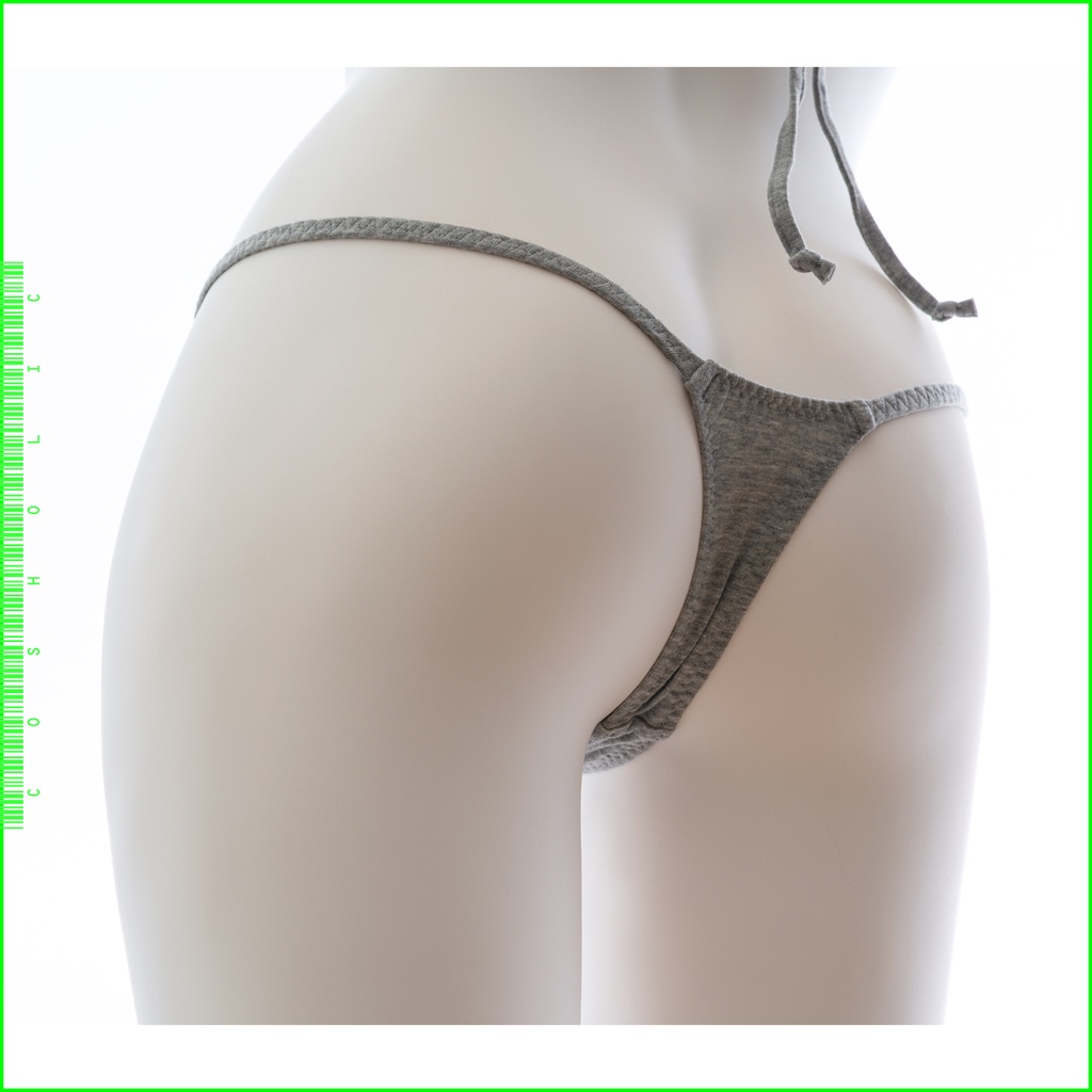 コスホリック+PredatorRatコラボ グレーコットンメイドブラセット