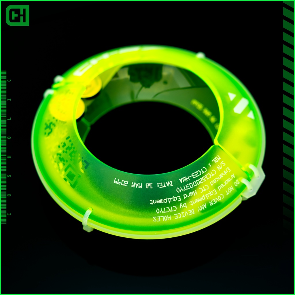 コスホリック+中央町戦術工芸|装着式クリアバングルユニット