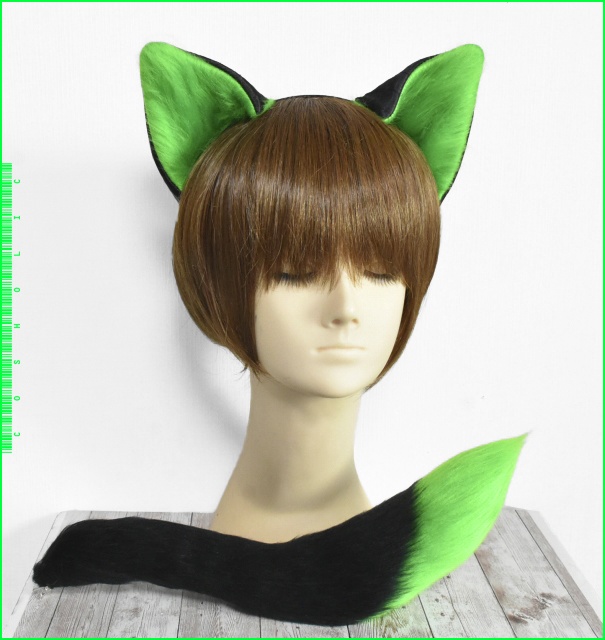 コスホリック+vanillaniumコラボ|キルティングバニミミ&尻尾セット ver.CH
