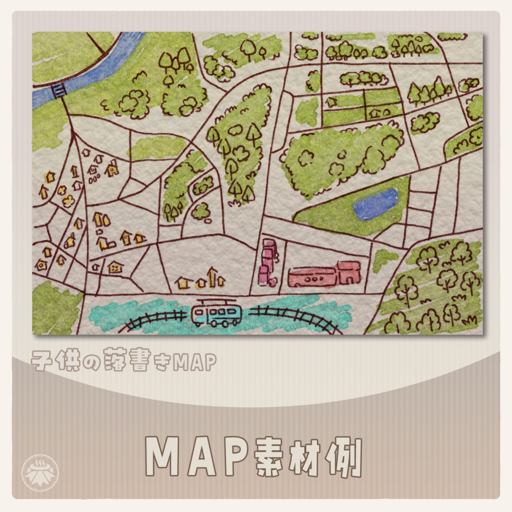 MAP&MAP用アイコン素材セット
