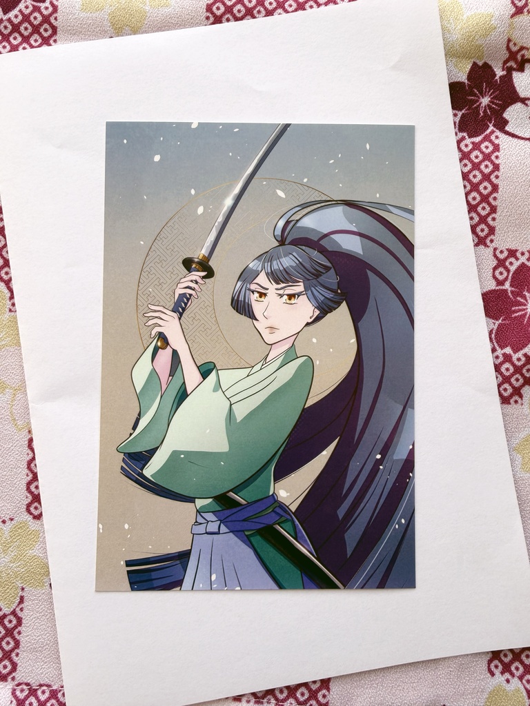 クリエイターズSEKI展刃物祭り2025　イラストポーストカード