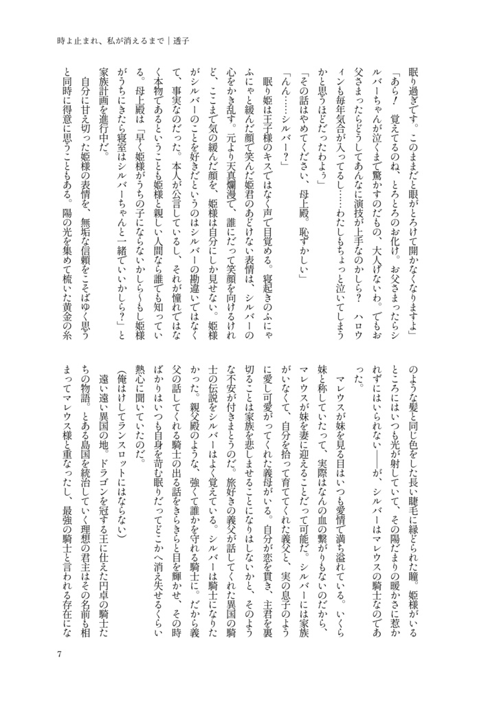 【紅銀親子夢合同誌】Chrono Chrome