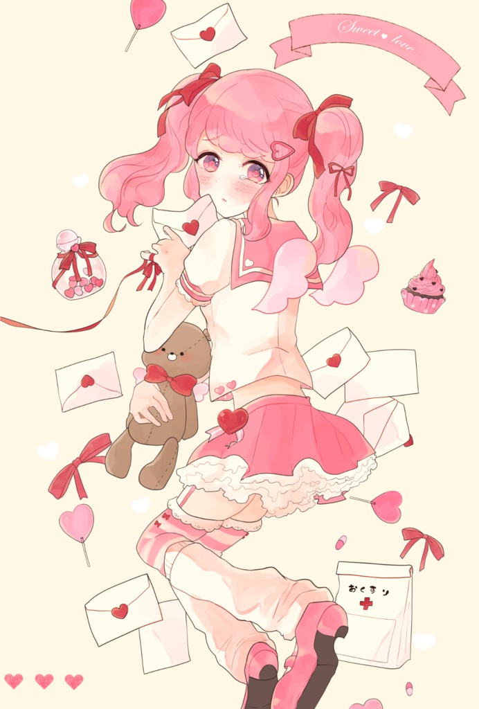 ポストカード / 女の子