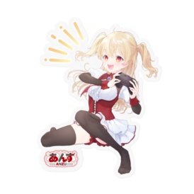 あんず一周年記念ステッカー