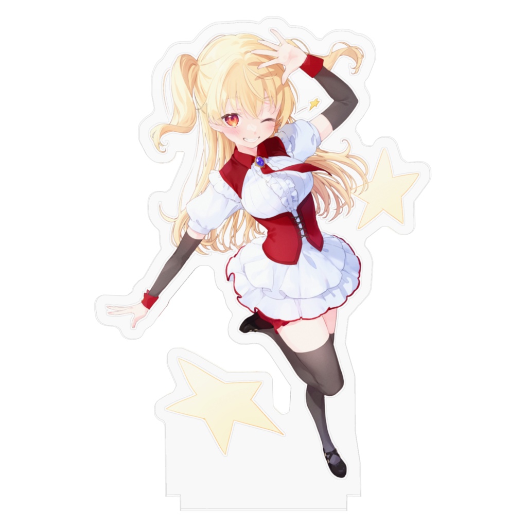 あんず一周年記念缶アクスタ