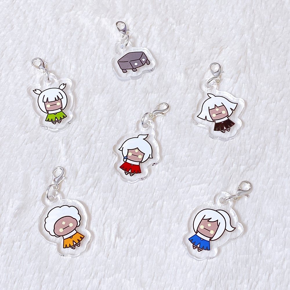 【Sky】星の子ミニアクリルチャーム・闇の蟹付バッグチャーム