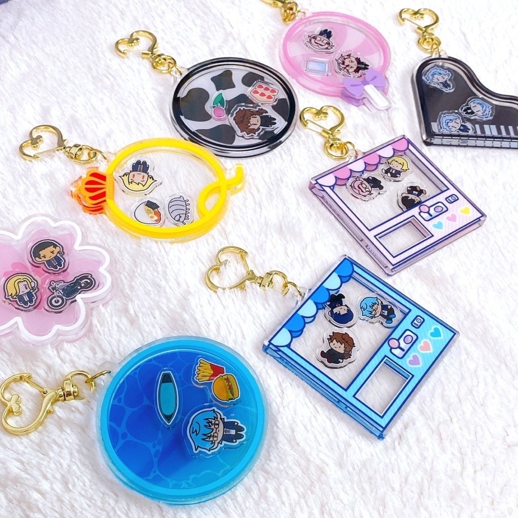 ときメモGS3&GS4 シャカシャカアクリルキーホルダー