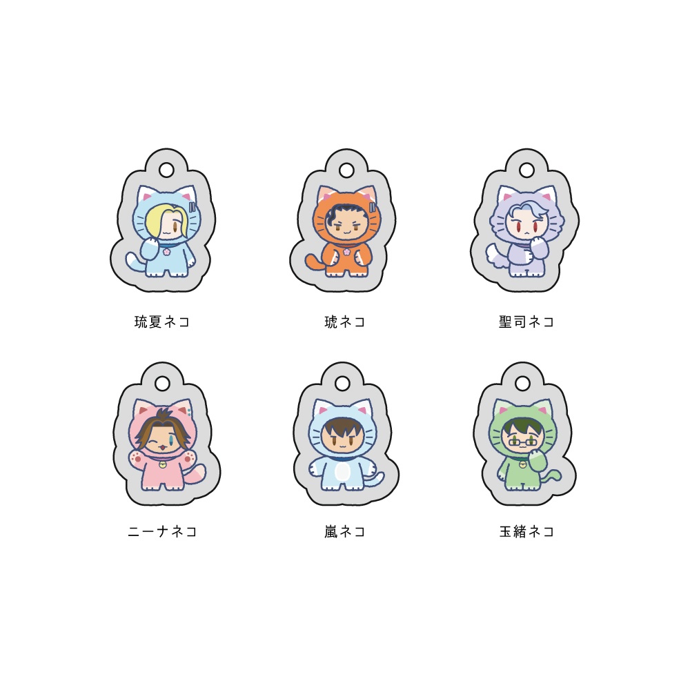 ときメモGS3 着ぐるみネコちゃんミニアクリルチャーム