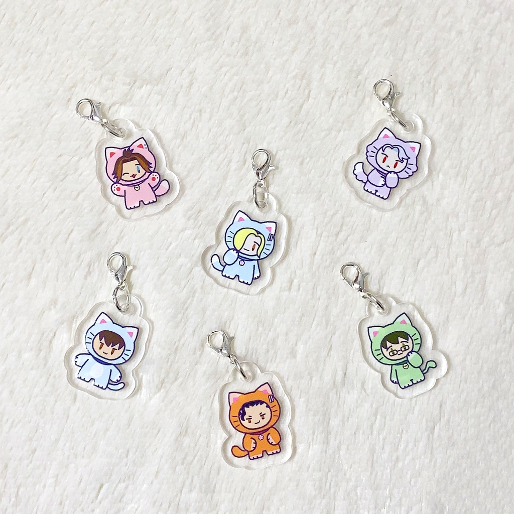 ときメモGS3 着ぐるみネコちゃんミニアクリルチャーム