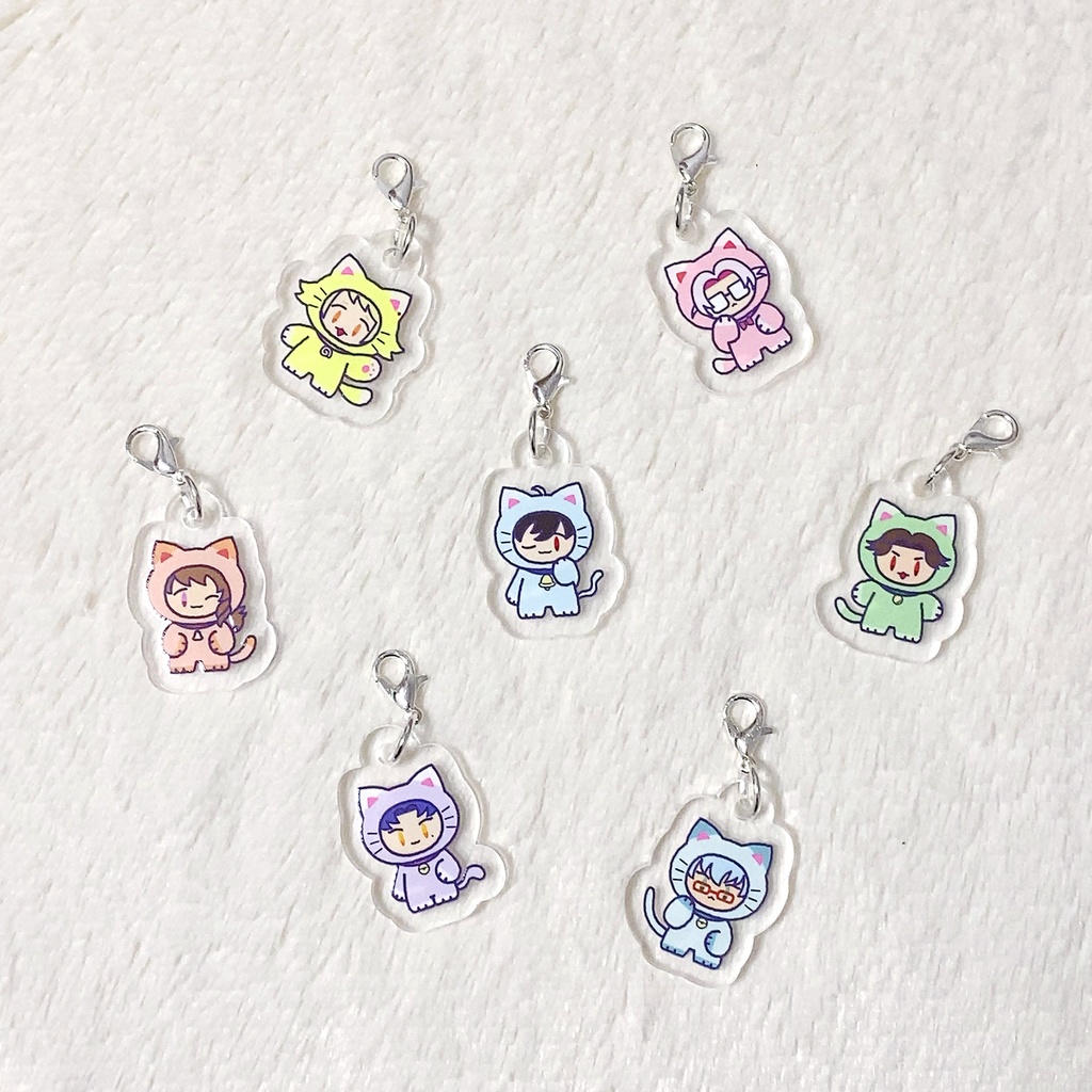 ときメモGS4 着ぐるみネコちゃんミニアクリルチャーム