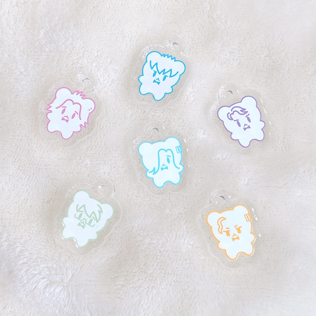 ときメモGS3 クマちゃんミニアクリルチャーム