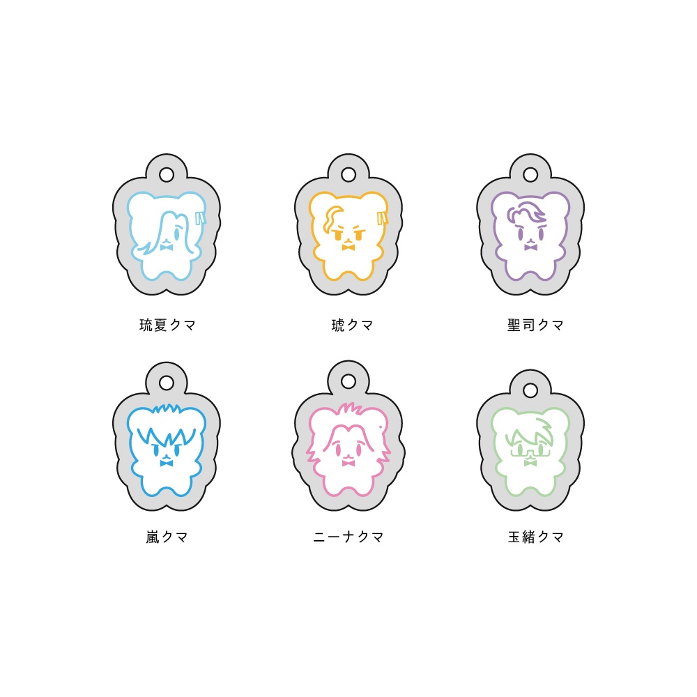 ときメモGS3 クマちゃんミニアクリルチャーム