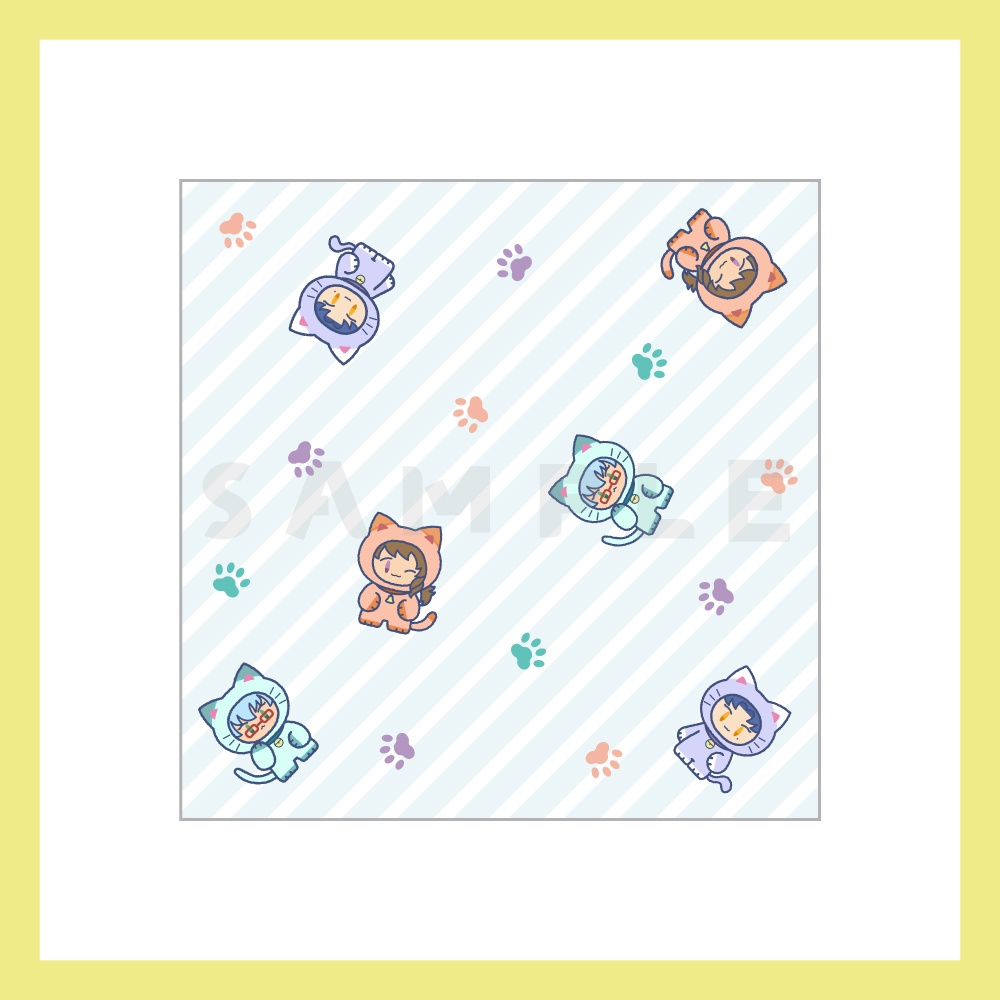ときメモGS4 なかよしねこねこハンカチ