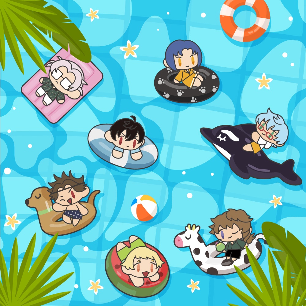 ときメモGS4 トロピカルクリアポーチ