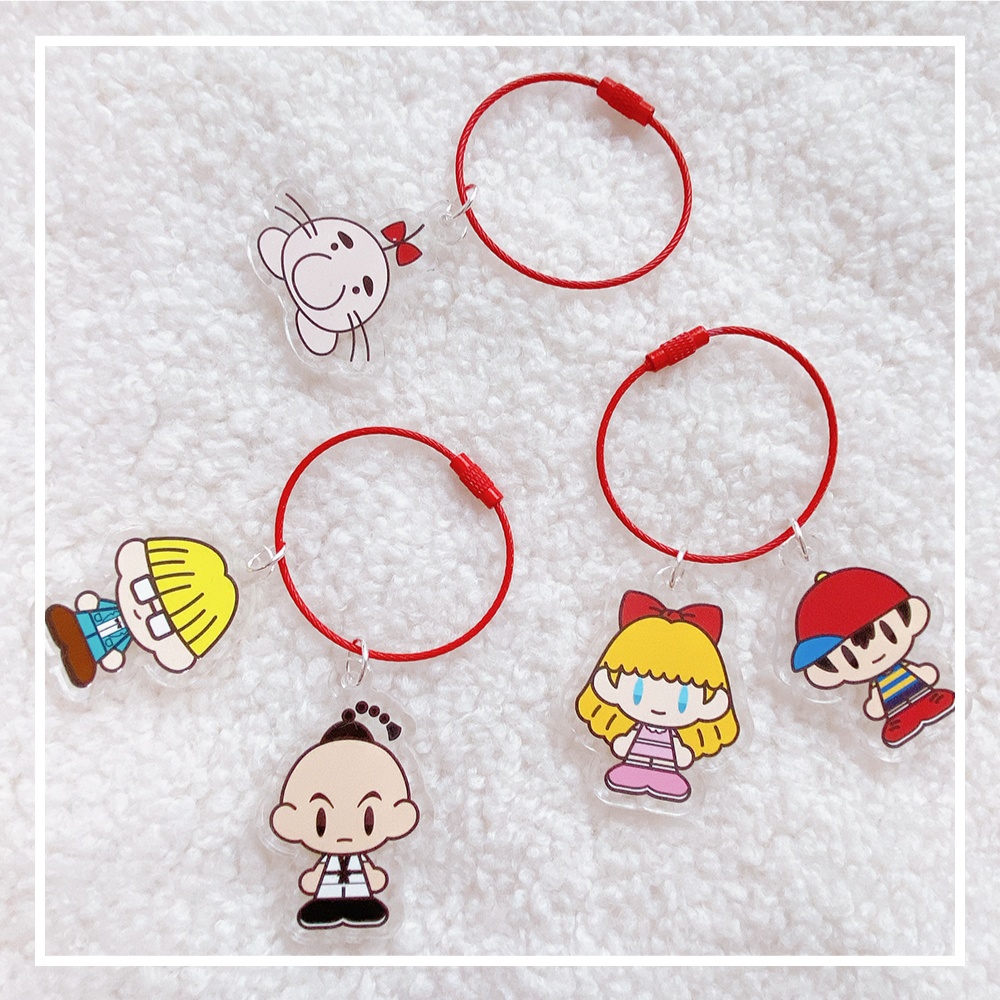 【MOTHER2】アクリルワイヤーキーリング