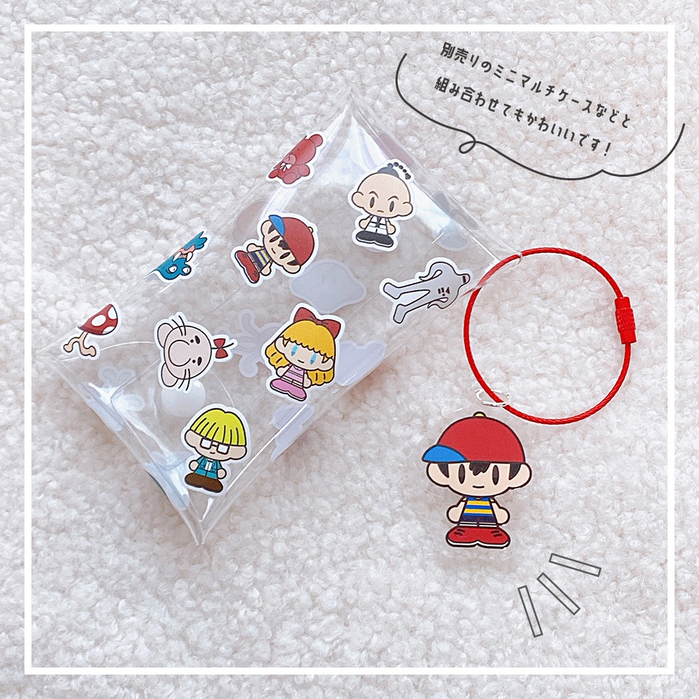 【MOTHER2】アクリルワイヤーキーリング