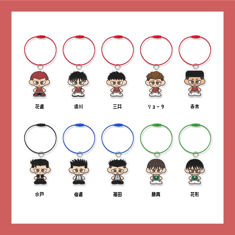 【SD】アクリルワイヤーキーリング