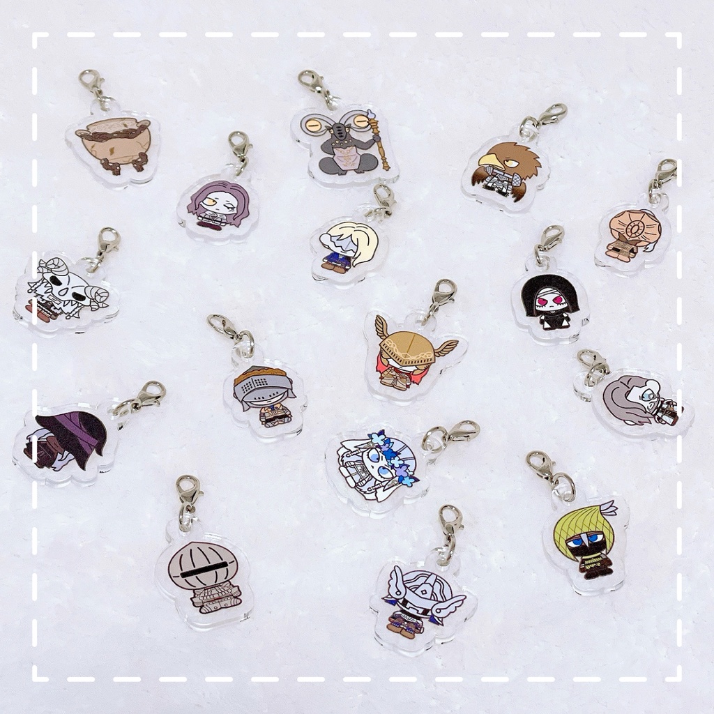 【エルデンリング/ナイトレイン】ミニアクリルチャーム