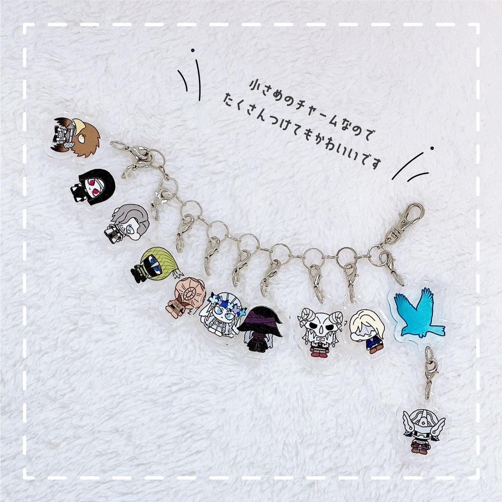 【エルデンリング/ナイトレイン】ミニアクリルチャーム