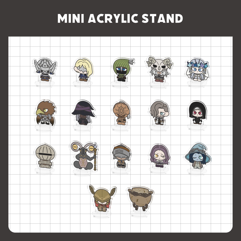 【エルデンリング/ナイトレイン】ミニアクリルスタンド