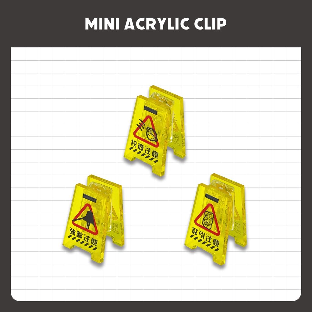 【エルデンリング/ナイトレイン】ミニアクリルクリップ