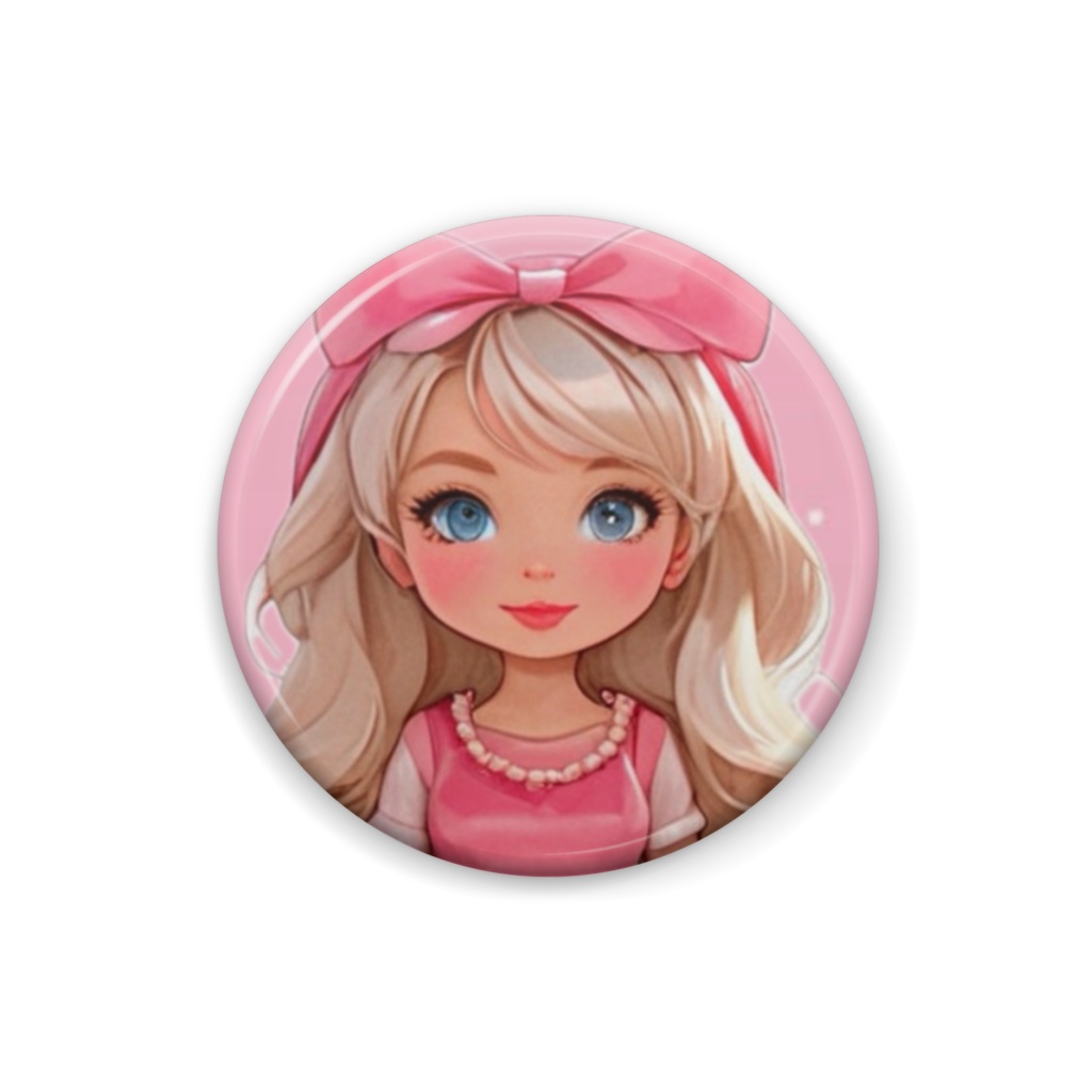 女の子のバッチ