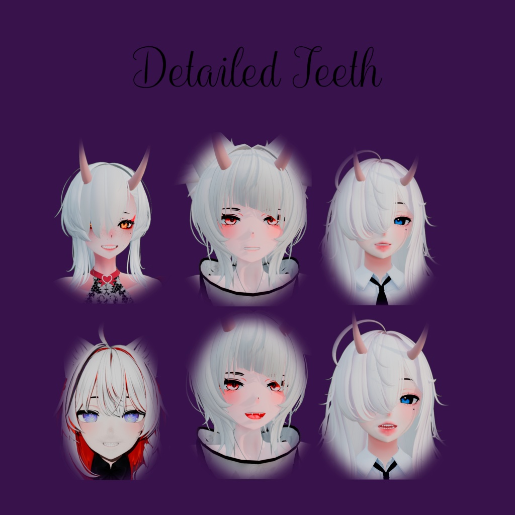 詳細な歯 (Detailed Teeth)