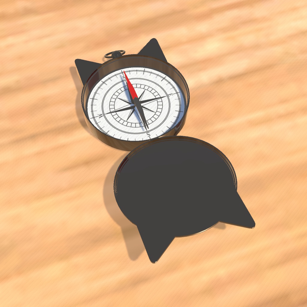 黒猫コンパス