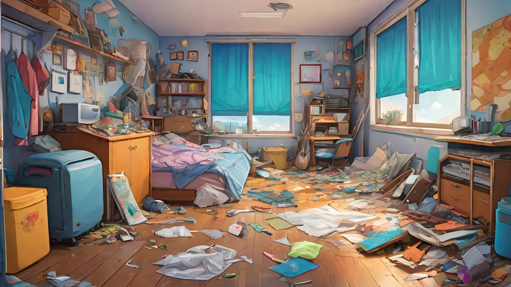 散らかった部屋 1920x1080（40枚）