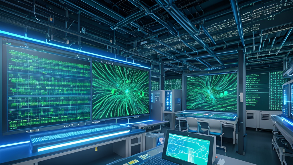 SF風 遺伝子の研究室 背景画像 1920 x 1080 (40枚)セール中