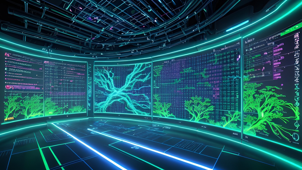 SF風 遺伝子の研究室 背景画像 1920 x 1080 (40枚)セール中