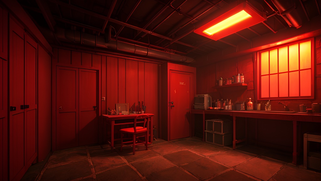 赤い部屋 暗室 背景画像 1920x1080 (40枚)